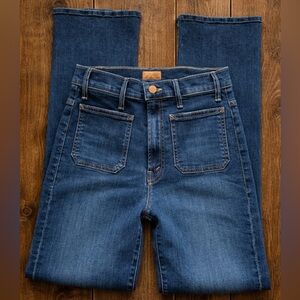 MOTHER The Hustler Patch Pocket Ankle Jeans